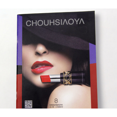 Popular fashion printing cosmetic catalogue/brochure design