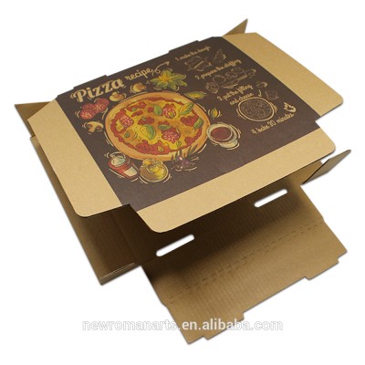 High quality custom corrugated Pizza boxes paper packaging box for Pizza